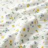 Muslin/Dubbel-krinkelväv Småblommor | Poppy Fabrics – elfenbensvit,  thumbnail number 2