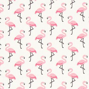 Behandlad bomull Flamingo – yllevit, 