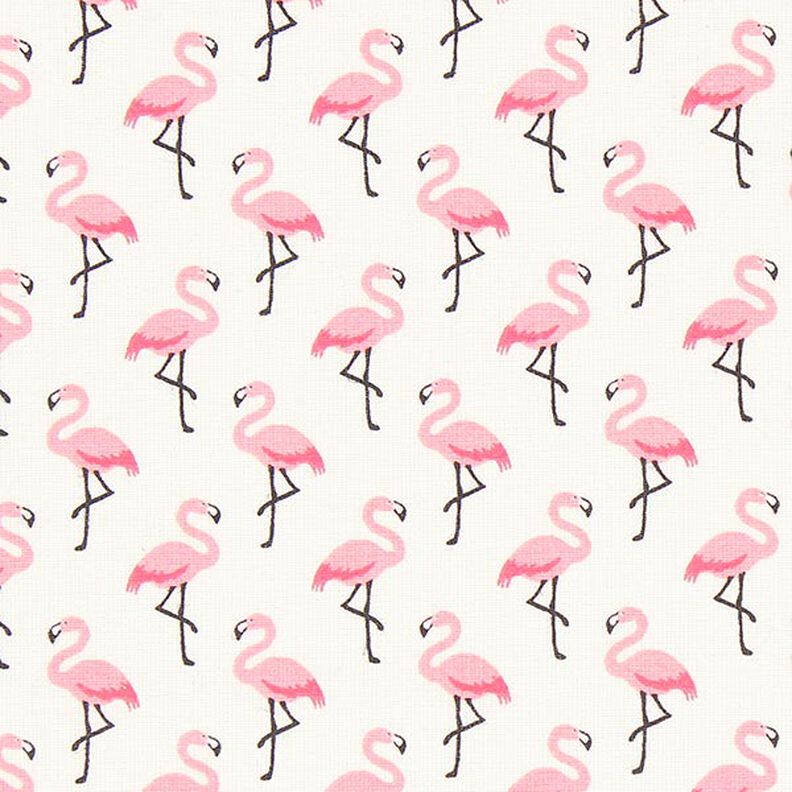 Behandlad bomull Flamingo – yllevit,  image number 1