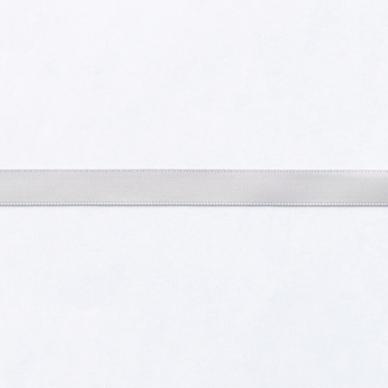 Satinband [9 mm] – ljusgrått,  image number 1