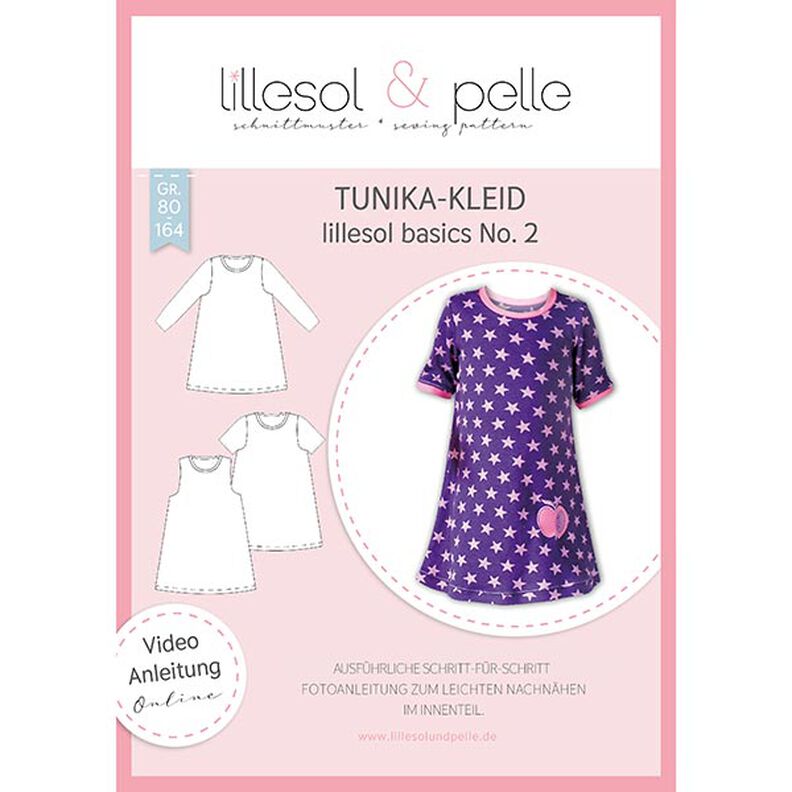 Tunika-klänning, Lillesol & Pelle No. 2 | 80 - 164,  image number 1
