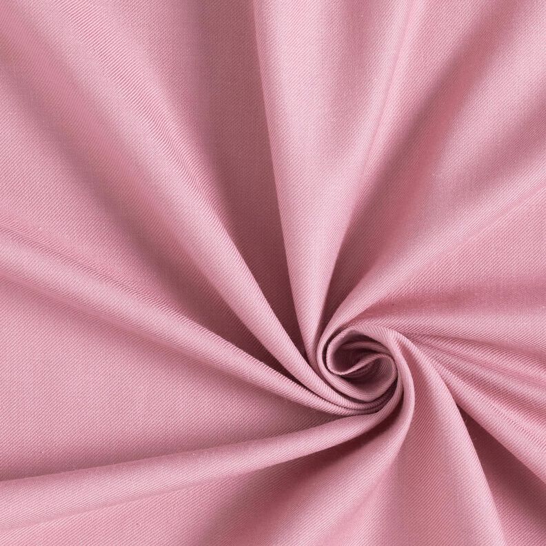 blustyg bomullsviskos-mix enfärgad – gammalt rosa, image number 1