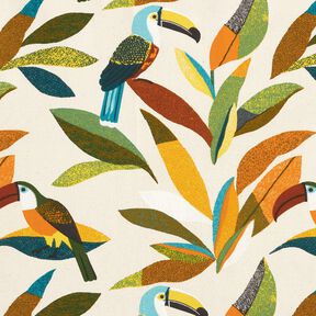 Dekorationstyg Panama Tukan – natur/grön, 