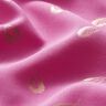 viskostyg folietryck fjädrar – pink,  thumbnail number 2