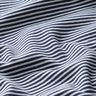 Mudd- och tubtyger smala spiraler – marinblått/vit,  thumbnail number 2
