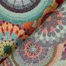 Dekorationstyg Gobeläng Mandala-cirklar – ljusbeige/rött,  thumbnail number 4