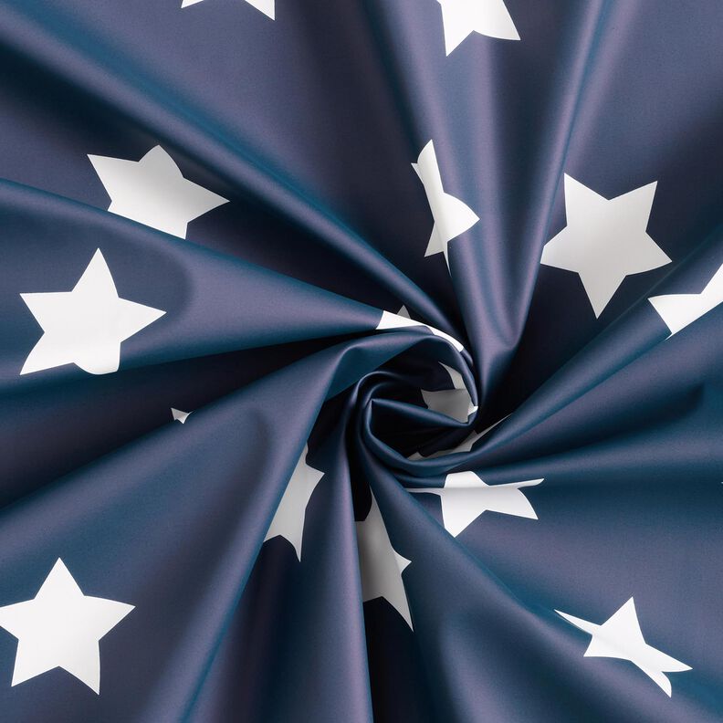 Regnjackstyg stjärnor – marinblått,  image number 4