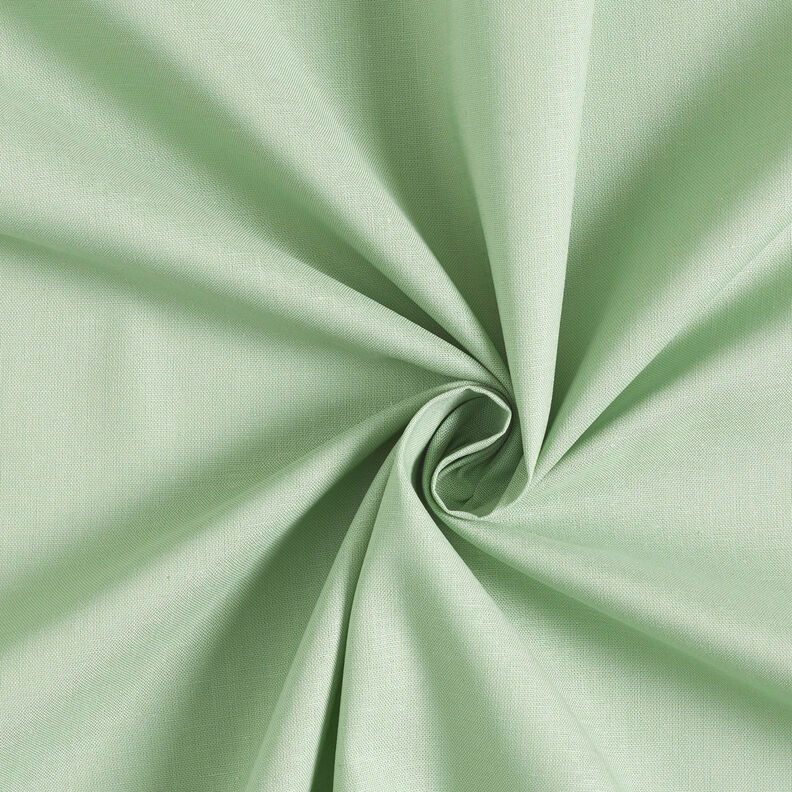 Bomullstyg Kretong Enfärgat – ljus mint,  image number 1