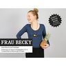 FRAU BECKY Body för tonåringar och kvinnor, två ärmlängder | Studio Schnittreif | XS-XL,  thumbnail number 1