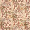 Dekorationstyg Halvpanama retropaisley – beige,  thumbnail number 1