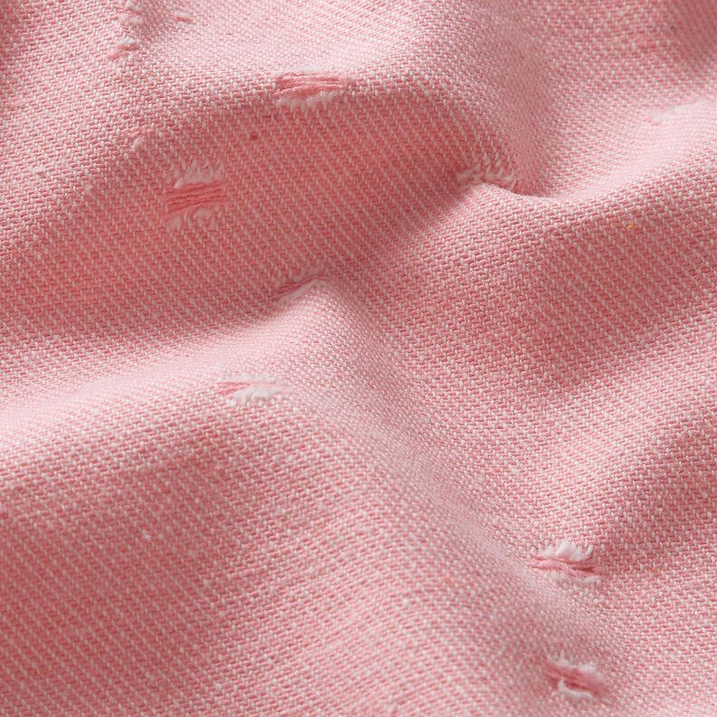 Denim bomullsmix förstörd look – rosa,  image number 2