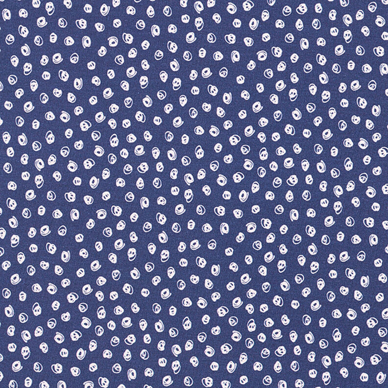 bomullsjersey krumelur – indigo,  image number 1