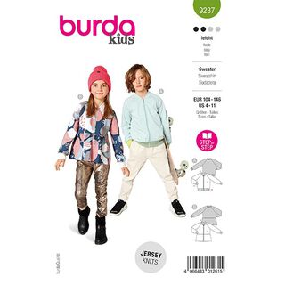 Tröja | Burda 9237 | 104-146, 