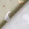 GOTS Bomullspoplin Söta gäss och kycklingar | Poppy Fabrics – gråbeige,  thumbnail number 4