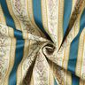 Möbeltyg Jacquard Biedermeier Ränder – kräm/blå,  thumbnail number 4