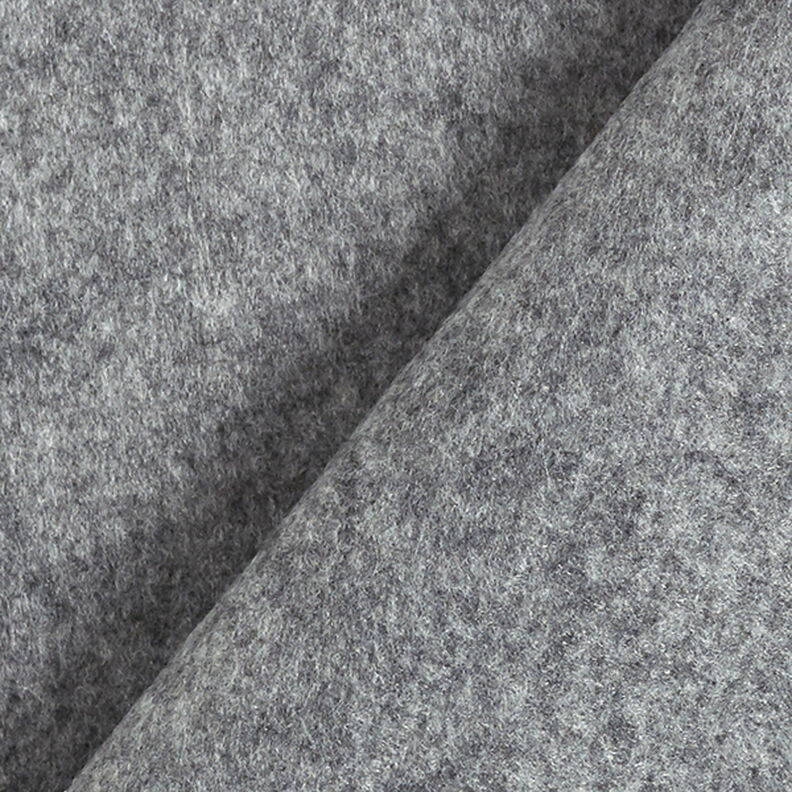 Filt 180 cm / 1,5 mm tjock melange – grått,  image number 3