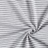 Doubleface jersey ränder enfärgad – vit/grått,  thumbnail number 4