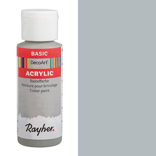 Akryl-pysselfärg [ 59 ml ] – ljusgrått, 