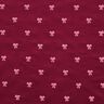 Babymanchester broderade rosetter | Poppy Fabrics – karminröd,  thumbnail number 1
