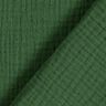 GOTS Muslin/Dubbel-krinkelväv | Tula – mörkgrön,  thumbnail number 4