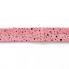 Snedremsa Fläckar [ 20 mm ] – rosa/svart, 