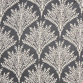 Chiffong stora grenar &ndash; svart/vit, 