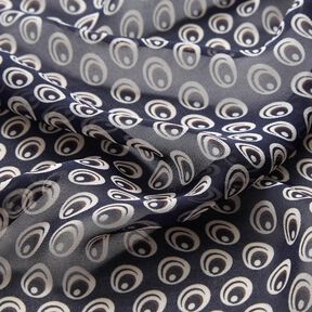 Chiffong p&aring;f&aring;gel&ouml;ga &ndash; marinbl&aring;/marinbl&aring;, 