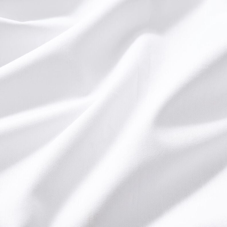 GOTS Ekobomullspoplin | Tula &ndash; vit,  image number 2