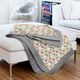 Wellnessfleece Dubbelsidigt Räv – ljusgrått/kaminrött,  thumbnail number 5