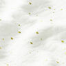 Bomull Muslin Spridda guldfläckar – vit/guld,  thumbnail number 2