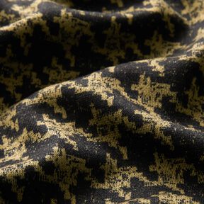 Viskosjersey – ljus kaki/svart, 