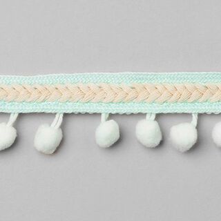 Tofsbård Pastell [38 mm] - mint, 