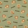Bomullsjersey lejon | Poppy Fabrics &ndash; pistage/r&aring;djursbrun,  thumbnail number 1