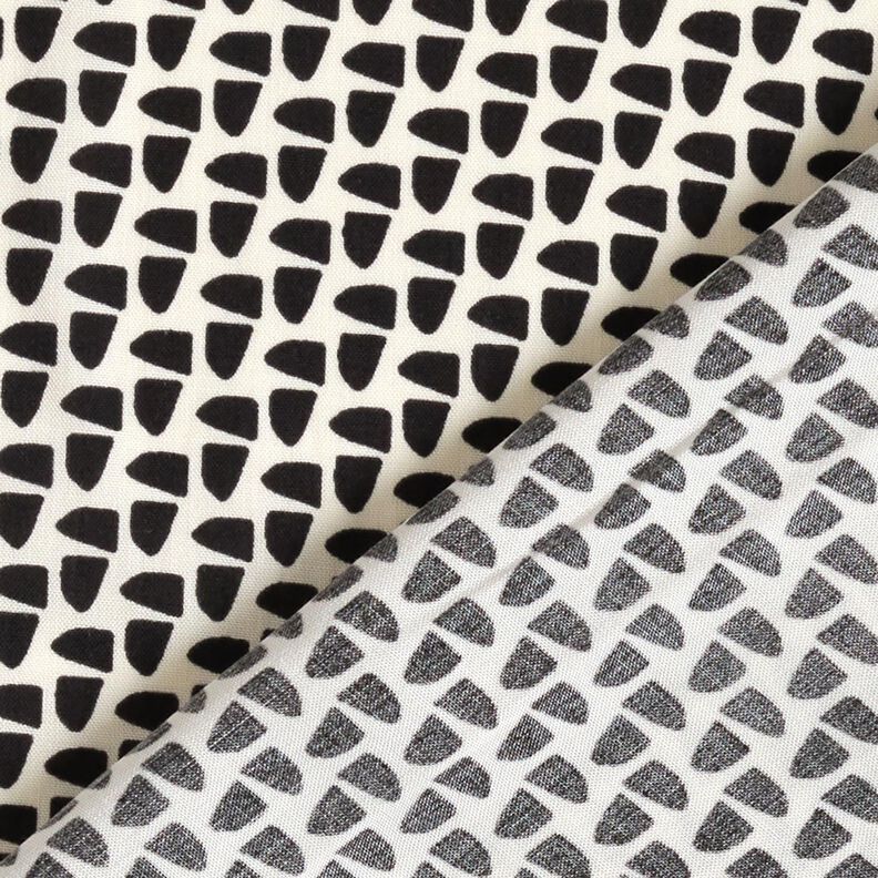 Blustyg abstrakt grafik – kräm/svart, image number 4
