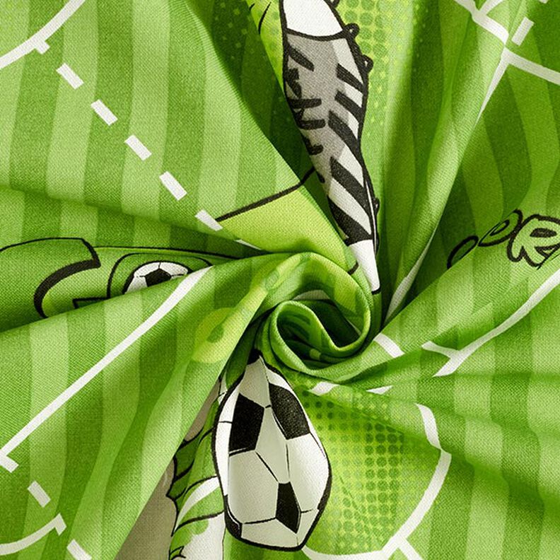 Dekorationstyg Halvpanama fotbollsmatch – grön,  image number 4