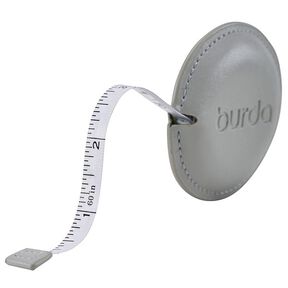 Rullmåttband 150 cm – ljusgrått | Burda, 
