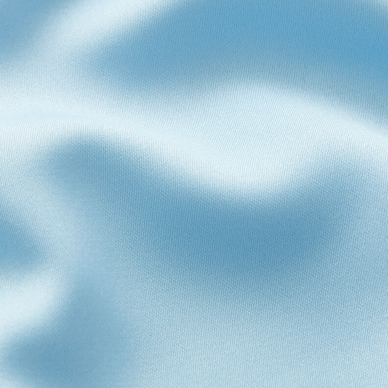 Mikrofiber Satin – himmelsblå,  image number 3