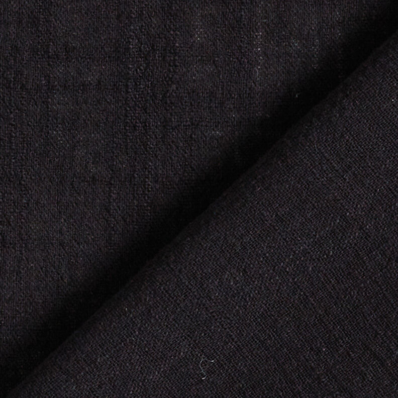 Bomullstyg Linne optik – svart,  image number 3