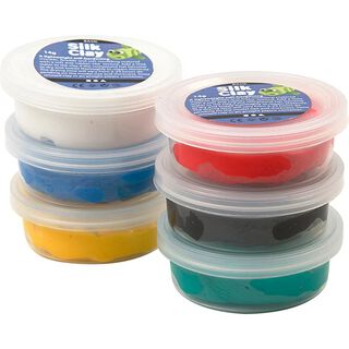 Silk Clay® Modellera [6x14 g] , Standardfärger, 
