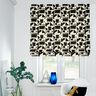 Dekorationstyg Jacquard Abstrakt struktur – svart/yllevit,  thumbnail number 6