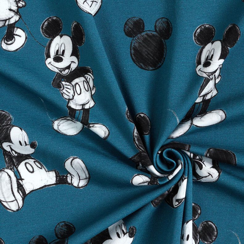 Bomullsjersey Musse Pigg | Disney – blå,  image number 3