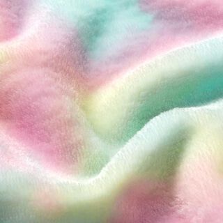 Mysfleece regnbågar färggradient – vit/färgmix, 