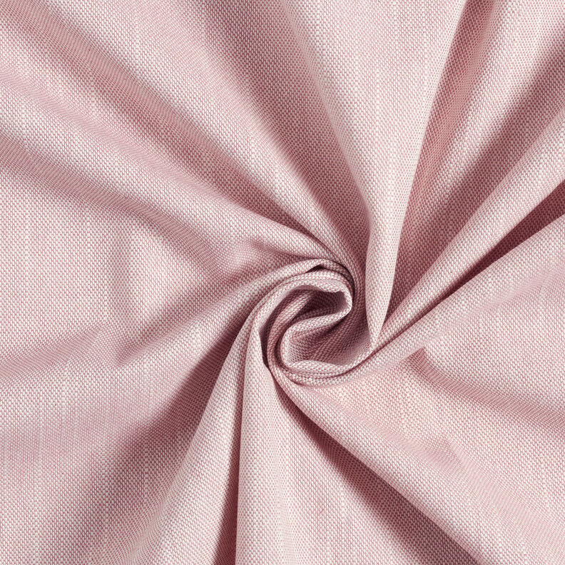 Dekorationstyg Halvpanama tunn struktur – rosa/ljusbeige,  image number 1