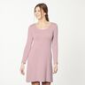 Bomullsjersey medium enfärgad – ljus gammelrosa,  thumbnail number 6