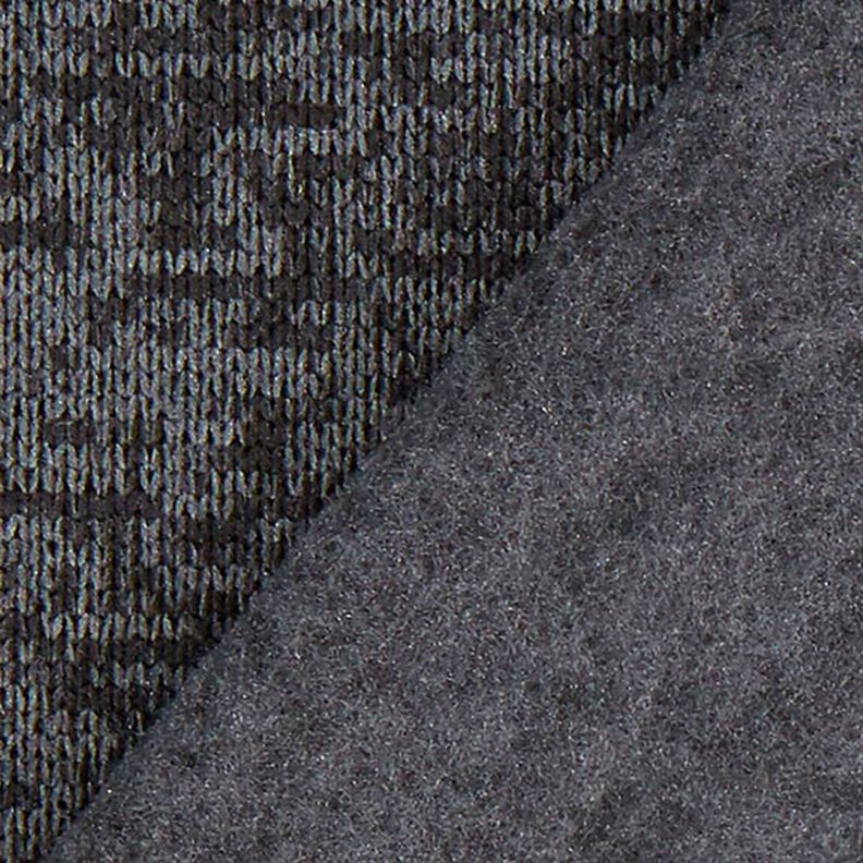 Stickad fleece 8 – antracit,  image number 3