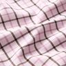 bomull skjorttyg rutmönster – rose/pastellviolett,  thumbnail number 2