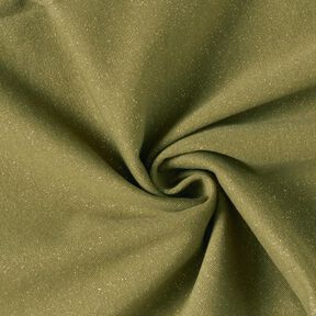 Glittermuddar rörformigt tyg – oliv/guldmetallic, 