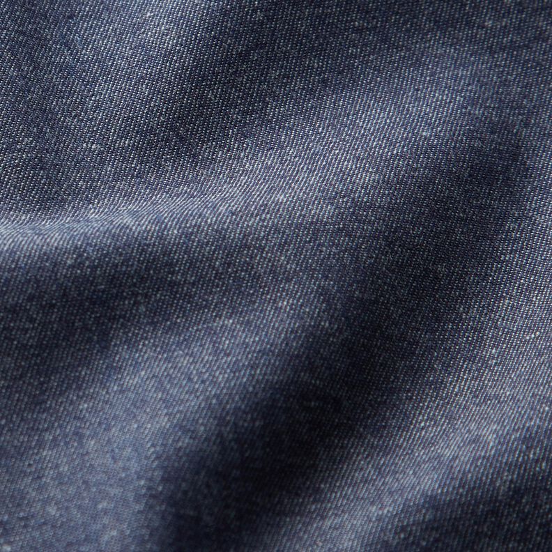bomullsdenim tunn – jeansblå,  image number 2