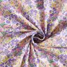 Bomullstyg Kretong blomsterhav – vit/lavender,  thumbnail number 3