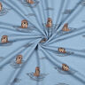 Sweatshirt Ruggad Valrossar | by Poppy – ljus jeansblå,  thumbnail number 3